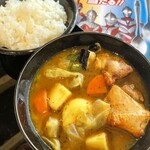 CoCo壱番屋 - 料理写真:ローストチキンスープカレー
