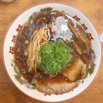 伍福軒 大宮東口店 - 背脂醤油ラーメン 黒 790円