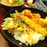 Sobadokoro Kyoushun - 天丼とお蕎麦