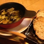 遊人 - カキのアヒージョ