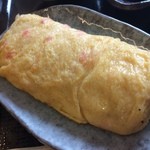 魚ばぁさんの食堂 おくどさん - 紅生姜玉子焼き150円