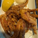 左門 - イカゲソ唐揚げ