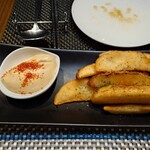 TOKYO エビフライ - 皮付きフライドポテト スパイシーなマヨネーズにつけて食べると旨い