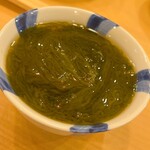 木挽町 とも樹 - 淡路のモズク酢です