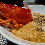 TOKYO エビフライ - オマール海老のクリームリゾット 海老の旨さが濃厚でとても美味しい！
