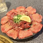 超絶焼肉 元三 - タン、ハラミ