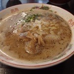 夢ノ弥 - 牛すじ炭焼きラーメン（７５０円）