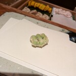 天ぷら 元吉 - そら豆