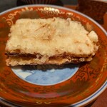 天ぷら 元吉 - 河豚の中骨