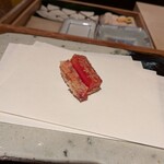 天ぷら 元吉 - 金時人参