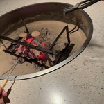 徒然 - 自分で焼く(もちろん火加減は教えて頂く)