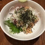 味処 河童 - マグロ納豆