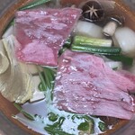 先斗町しゃぶしゃぶすき焼き きらく - 