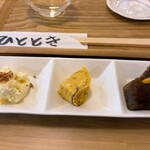 蕎麦とカフェ ひととき - 惣菜セット　三種盛り