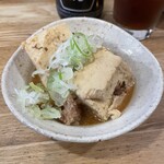 もつ焼き ジョン - 煮とうふ