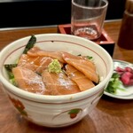 どぜう・四季料理 やぶや - マグロ漬け丼（値段不明）
      絶妙な甘さのタレに漬け込まれた中トロ、ねっとりしてトロける〰️ ♪(●´д｀●´д｀●´д｀●)♡
      色あいも赤が鮮やかで見栄えもいいし、やっぱ最高の漬け丼です！