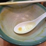 うどん 錦 - カレーうどん（７５０円）完食であります！