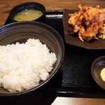 とりっぱち - カラアゲ定食６５０円