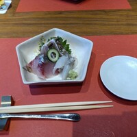 カニカニランド - お刺身(鰆、鯵、鱸)