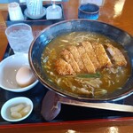 水車 - 料理写真:カツカレー(蕎麦 1,650円)