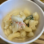 十割舞そば 忠庵 - マカロニサラダ
