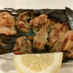 居酒屋 たかまさ - 牡蠣昆布焼き