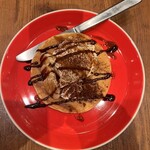 kawara CAFE＆KITCHEN - Aセットのパンケーキはそれなりのボリューム
