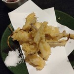 さぶろー - 水耕ニンニクの天ぷら