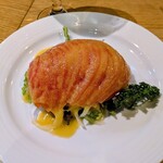 牛たん料理 閣 三越前店 - トマトサラダハーフ