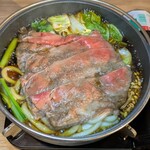 黃金出汁涮涮鍋與江戶前壽司 肉之Asatsu 梅田御初天神店 - 