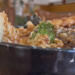 和作 - 穴子天丼拡大