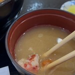 和作 - 味噌汁(魚のあら入り)