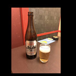相撲茶屋 ちゃんこ 江戸沢 - 瓶ビール　byまみこまみこ