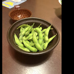 相撲茶屋 ちゃんこ 江戸沢 - 枝豆　by まみこまみこ