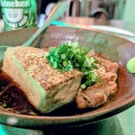 スタンド5 - S5名物肉豆腐 ¥500