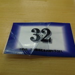 Kenchan Ramen - 三川店も番号札制度の様子！ちなみに本日最終で”NO.32”