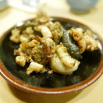 うを徳 - スッポン肝のソテー。