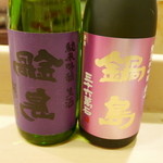 うを徳 - 日本酒一升瓶持ち込み、今回は佐賀の鍋島です。