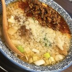 中華そば タンポポ - 背脂中華そば辛ミンチトッピング