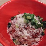 人力俥 - チーズガーリックごはん（アップ）