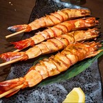 和牛・牛タン・地鶏×個室 鶴龍 - カリカリの殻にあまくてぷりぷりの身