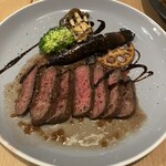 駅バル JunJun - 道産牛肩ロースステーキ(120g)