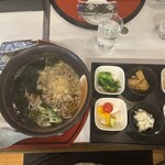 なかむら - Aセット（朝そばとおにぎり1つ）　500円