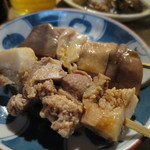 宇ち多゛ - 2015.1アブラ少ないところとガツを生で