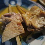 宇ち多゛ - 2015.1アブラ少ないところとガツを生で