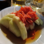 宇ち多゛ - 2015.1大根生姜のっけてお酢