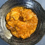 崎陽軒 - 料理写真:シウマイチリ、悪くない　シウマイが3つIN
10秒見ているとシウマイが浮かび上がってきます