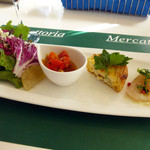トラットリアメルカート - 4種の前菜