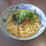 丸亀製麺 - 明太釜玉うどん（大）５００円