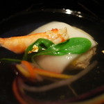 龍吟 - 新春の ”お雑煮” 仕立て 山陰からの ”松葉蟹” 2015.1.x